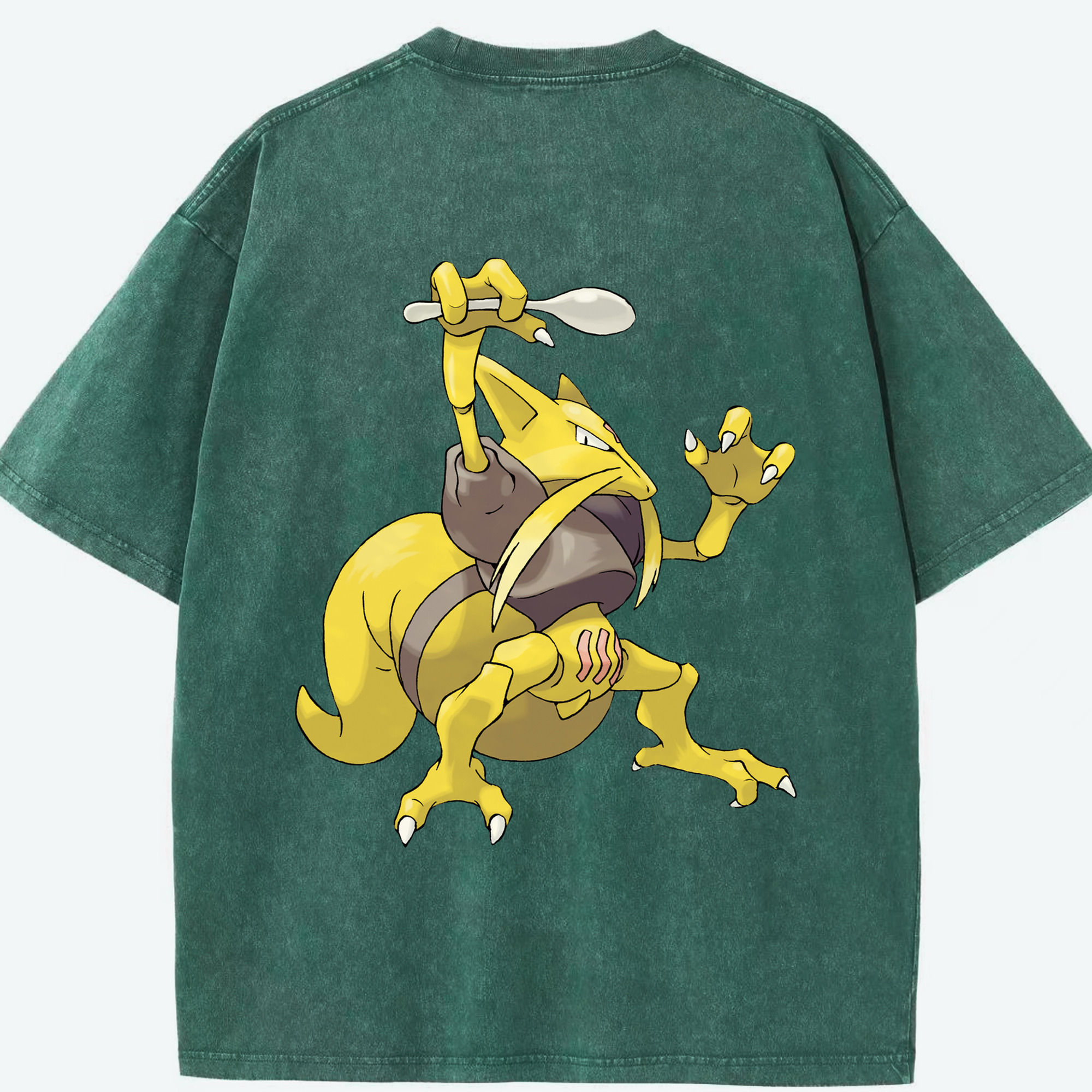 （画像用） ポケットモンスター Pokémon 綿100% ヴィンテージ風 半袖Tシャツ（背面プリント）